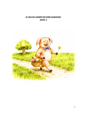 Cuento El Dia De Campo De Don Chancho Nivel 1