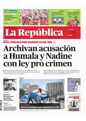 2026 07 06 Diario La Republica