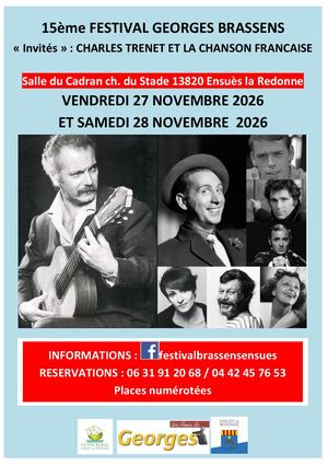 programme Brassens 2026