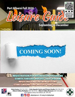 2026 PAPRC Fall eLeisure Guide