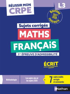 Sujets Corriges L3 Maths Francais