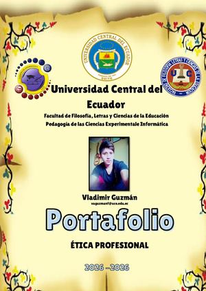 Portafolio Etica Guzmán Vladimir
