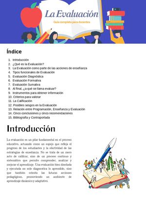 La Evaluación
