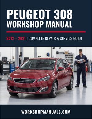 Peugeot 308 2013 2021 Sample Workshop Manuals Pdf