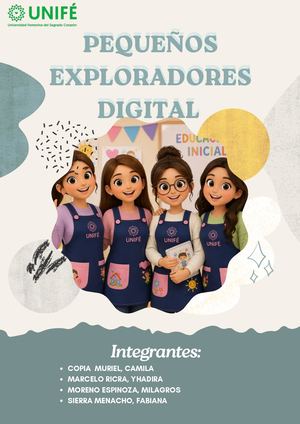 Pequeños exploradores digital
