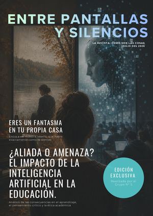 Entre pantallas y silencios