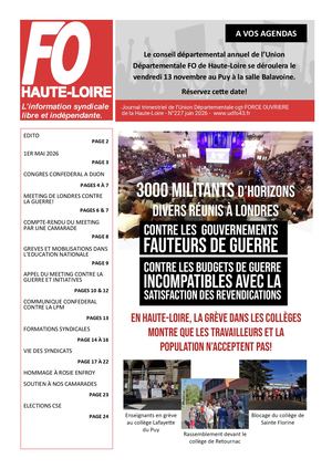 Fohl 227 Juin 2026