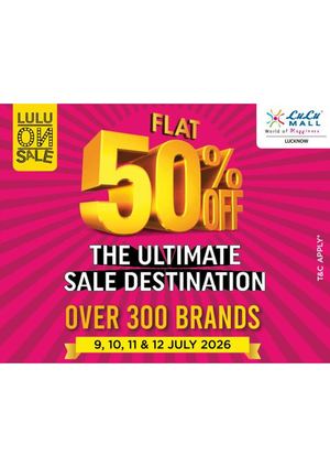 Lulu Mall 50 Off - MY GATE- LKO