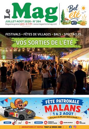 LE MAG N°264 JUILLET ET AOUT 2026