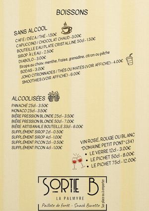 Carte Sortie B 2026