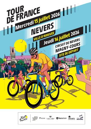 Plaquette Tour de France 2026