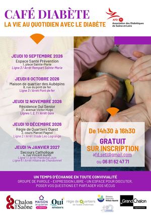 Programme Café Diabète 2026 1er Semestre