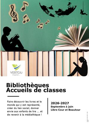Catalogue d’accueil de classe bibliothèques (2026-2027)