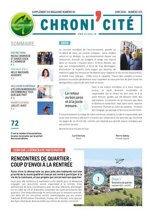 Chroni'Cité n°225 - juin 2026