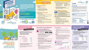 Plan guide stationner à Granville en centre-ville - 2025