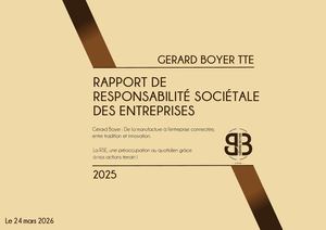 Rapport RSE Gérard Boyer TTE - 2025