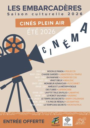 Programme ciné plein air 2026