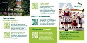 SIB-Flyer Stadt Lübben