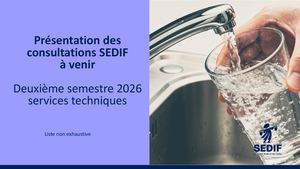 Informations relatives aux consultations à lancer au 2e semestre 2026