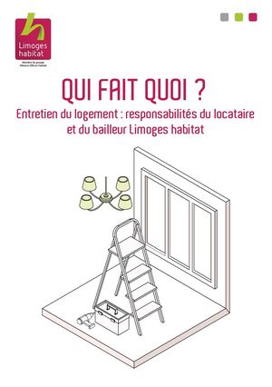 Livret Qui Fait Quoi