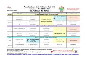 PLANNING Août 2026 S3