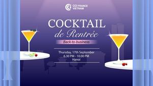 Cocktail de Rentree 2026 HN