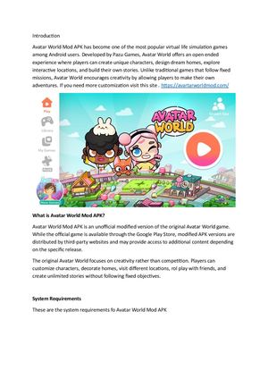 Avatar World Mod Apk Latest Version 2026 (1)