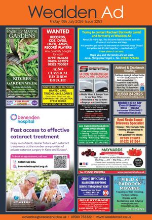 WEALDEN AD - 10/07/26