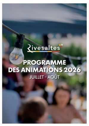 Programme Animations Juillet Aout