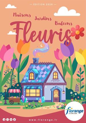 Flyer A5 Inscription Maisons Fleuries Édition 2026