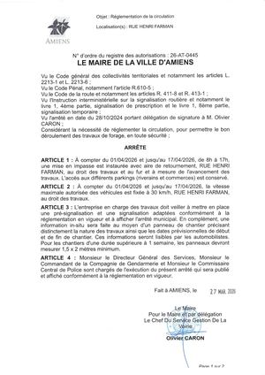 26 AT 0445 Rue Henri Farman Du 01 04 26 Au 17 04 26 Publié Le 07 07 26