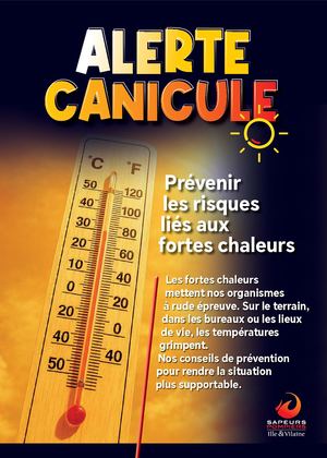 Plaquette Alerte Canicule