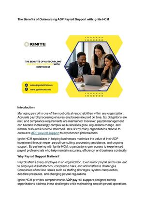 Adp Payroll Support