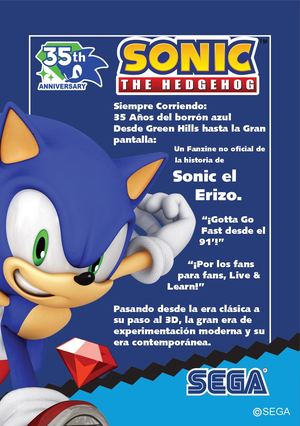 Fanzine Sonic 35.° Aniversario