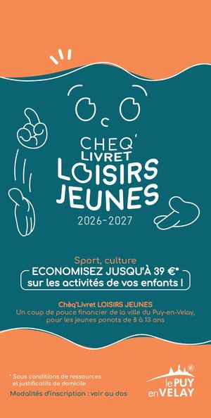 Livret Loisirs Jeunes 2026-2027