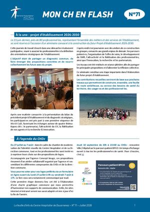 Mon CH en Flash Juillet 2026 N°71