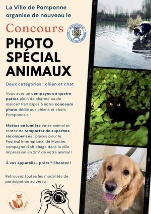 Concours Photos Mon Animal Modalités