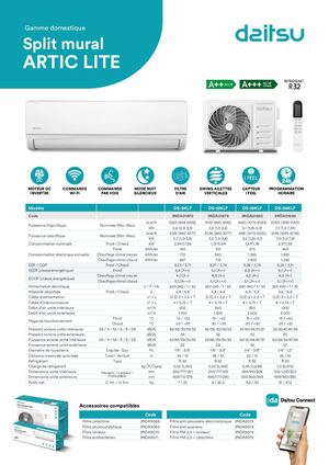 Daitsu - Gamme Artic Lite
