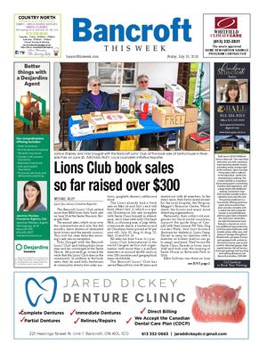 Bancroft This Week Jul 10, 2026