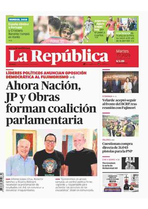 2026 07 07 Diario La Republica