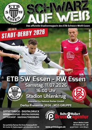 Schwarz auf Weiß Stadtderby 2026