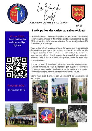 La Voix Du Cadet N° 15