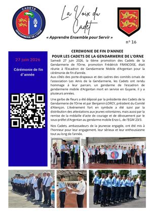 La Voix Du Cadet N° 16