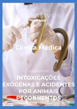 Intoxicações Exógenas E Acidentes Por Animais Peçonhentos