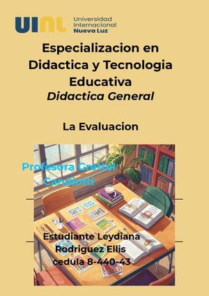 La Evaluacion Revista