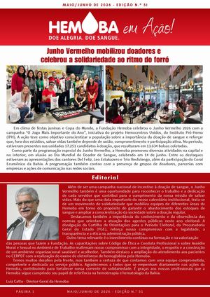 Hemoba em Ação Maio Junho 2026