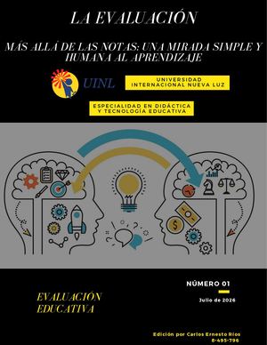 Revista educativa- La evaluación