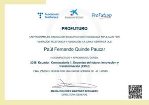 Profuturo Quinde Paul