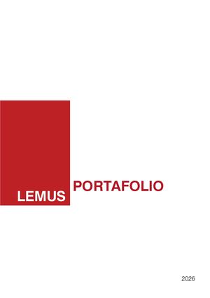 Portafolio Arquitectura