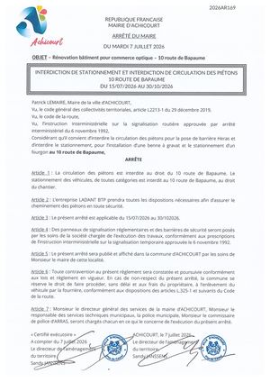 10 Route de Bapaume